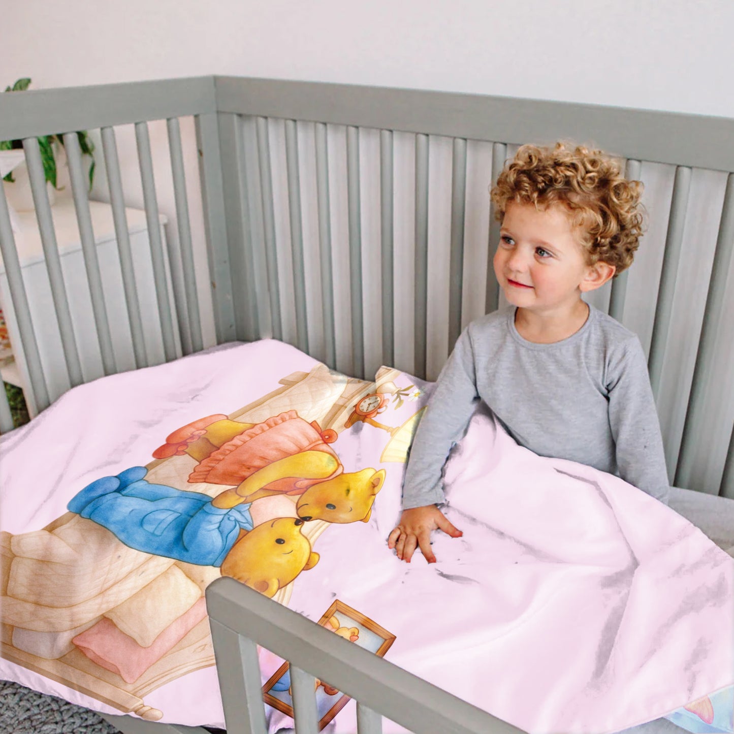 Goodnight Charly Cot Set by Wikus Hattingh