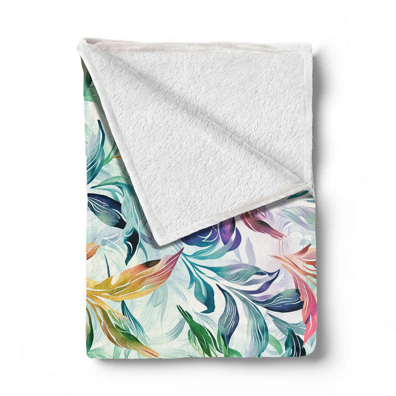 Gossip in the Garden Light Weight Fleece Blanket