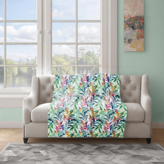 Gossip in the Garden Light Weight Fleece Blanket