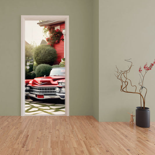 Grandpa is Here Door Decoupage