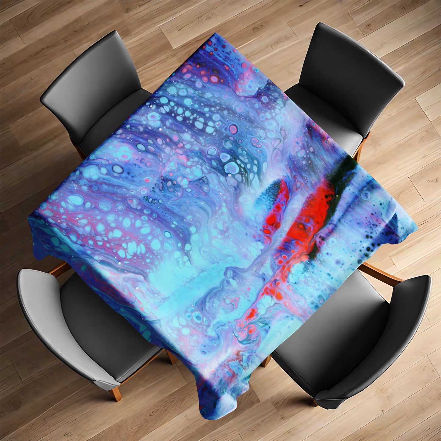 Gravity of Dreams Square Tablecloth
