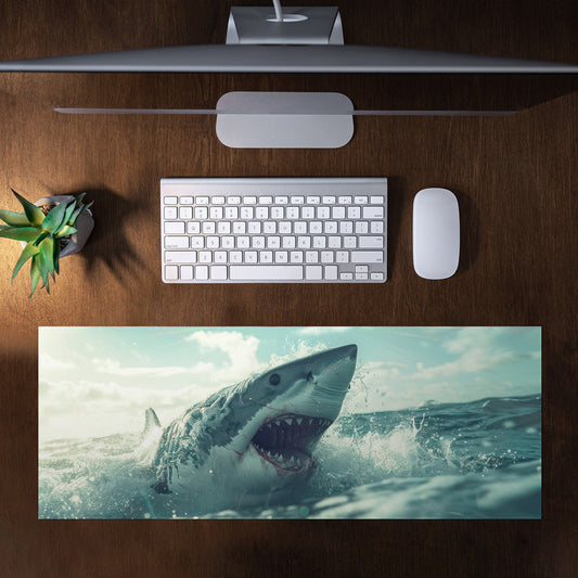 Great White Large Desk Pad