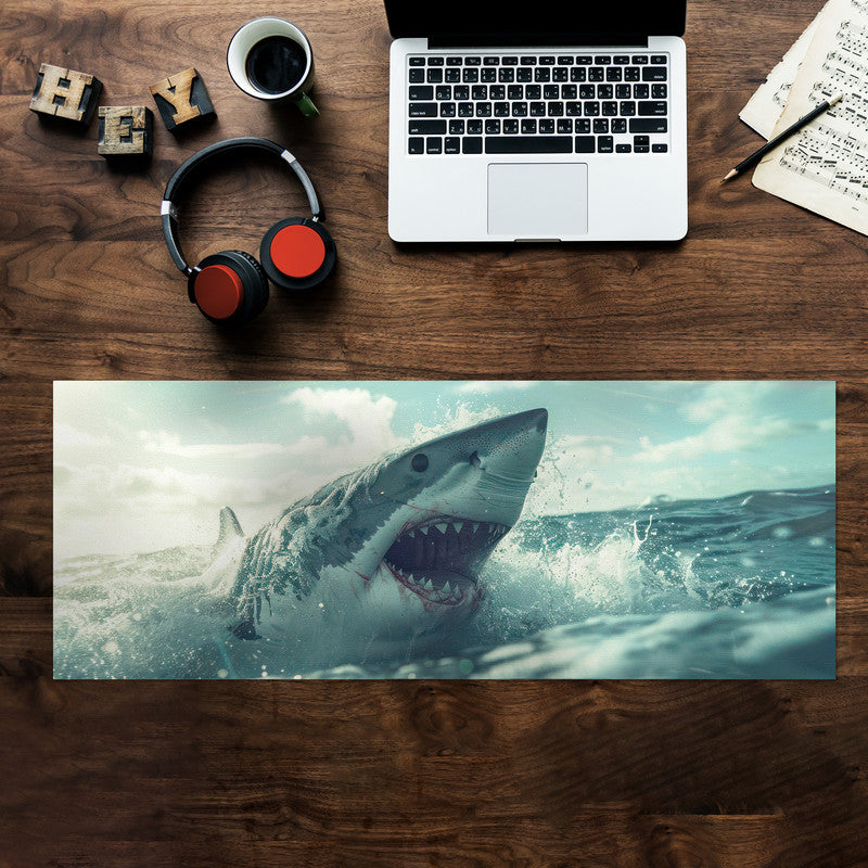 Great White Large Desk Pad