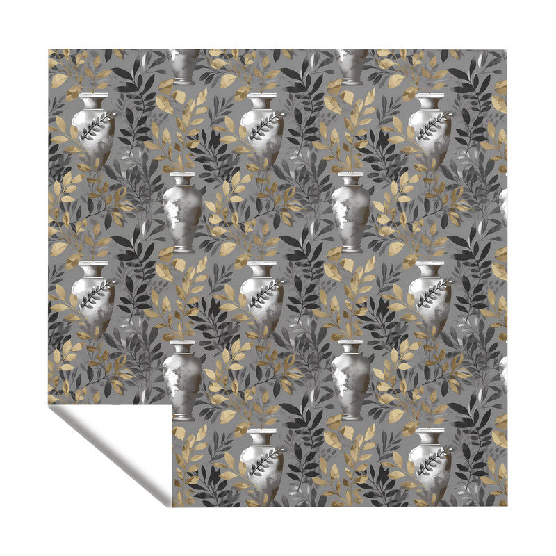 Grecian Grey Square Tablecloth