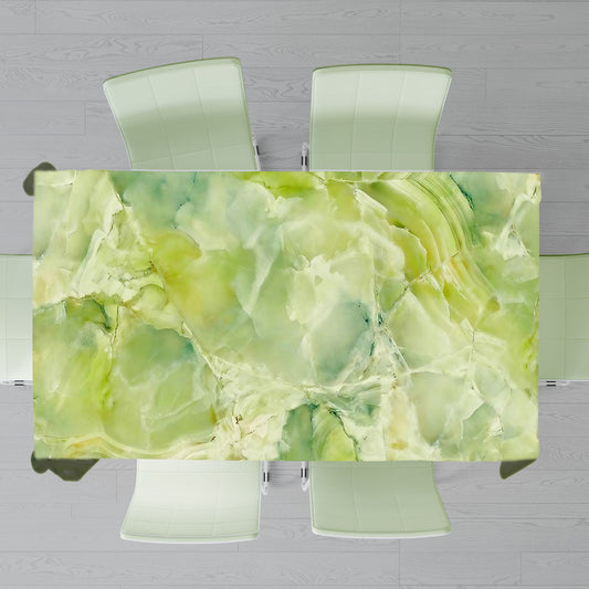 Green Of Purity Rectangle Tablecloth