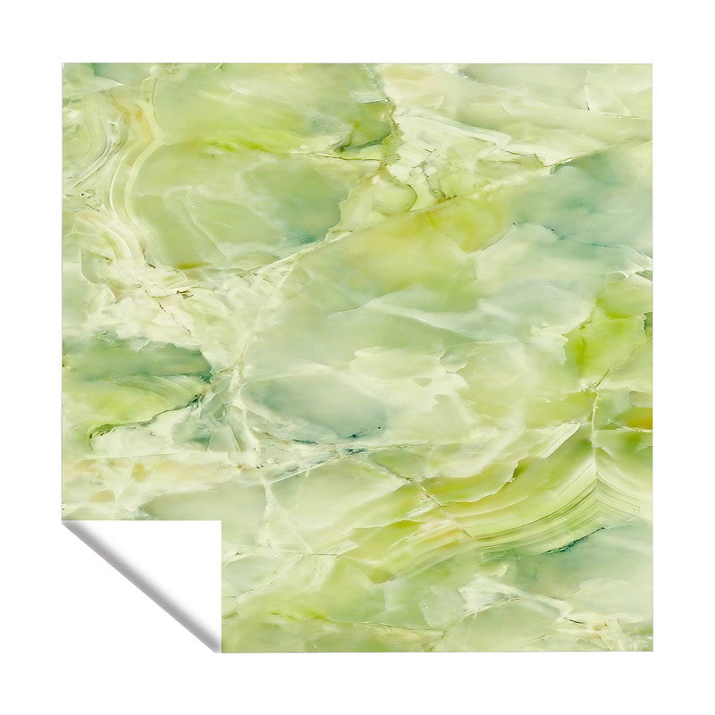 Pure Green Square Tablecloth