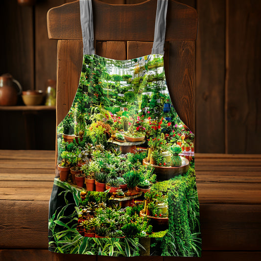 Green House Medium Length Apron