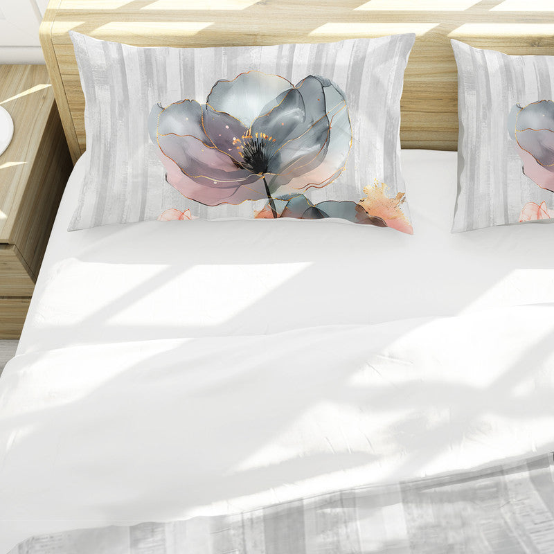 Grey Lines Duvet Cover Set