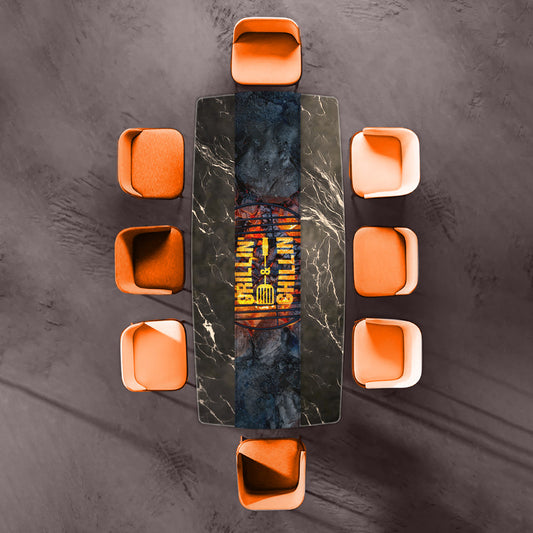 Grillin Chillin Table Runner