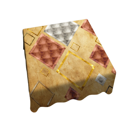 Grunge Abstract Square Tablecloth