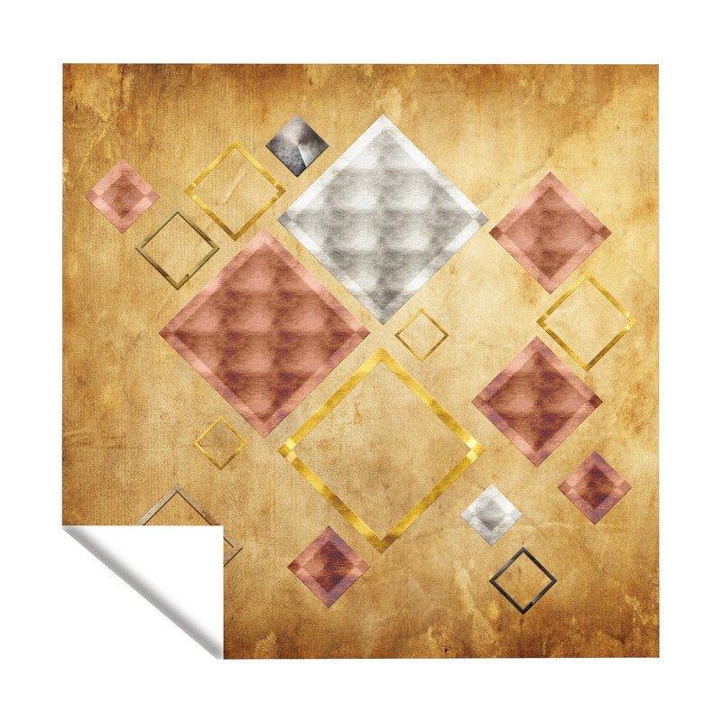 Grunge Abstract Square Tablecloth
