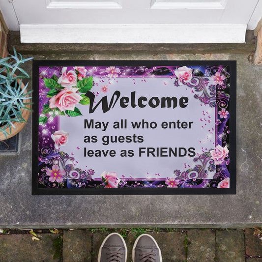 Guest To Friends Door Mat