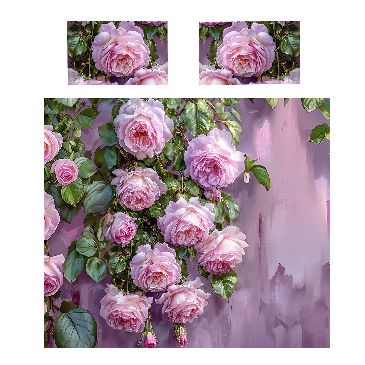 Hanging Rose Duvet Cover Set