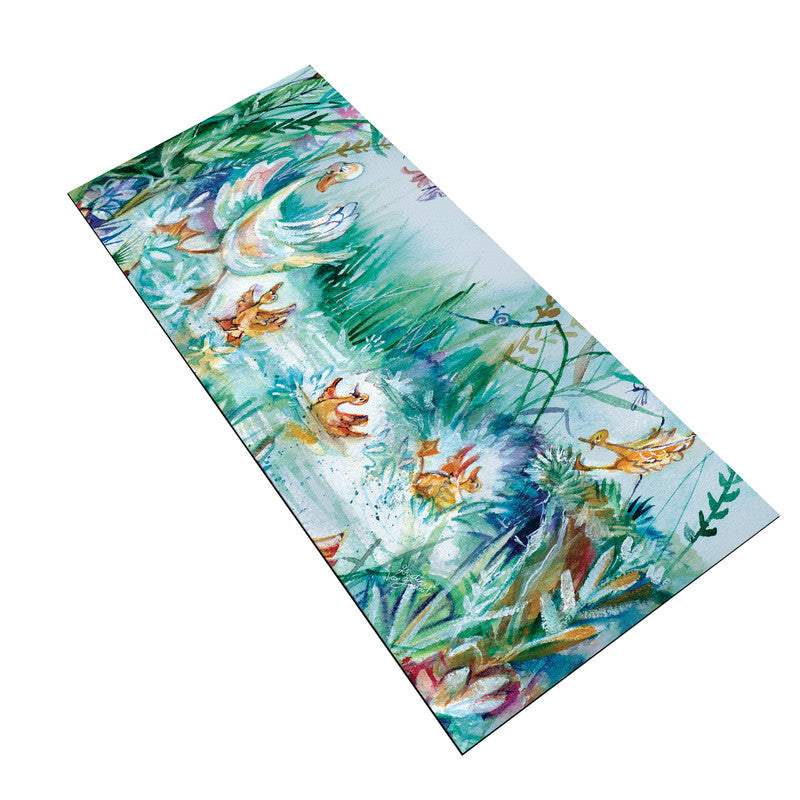 Happy Ducks Large Desk Pad by Kristin van Lieshout