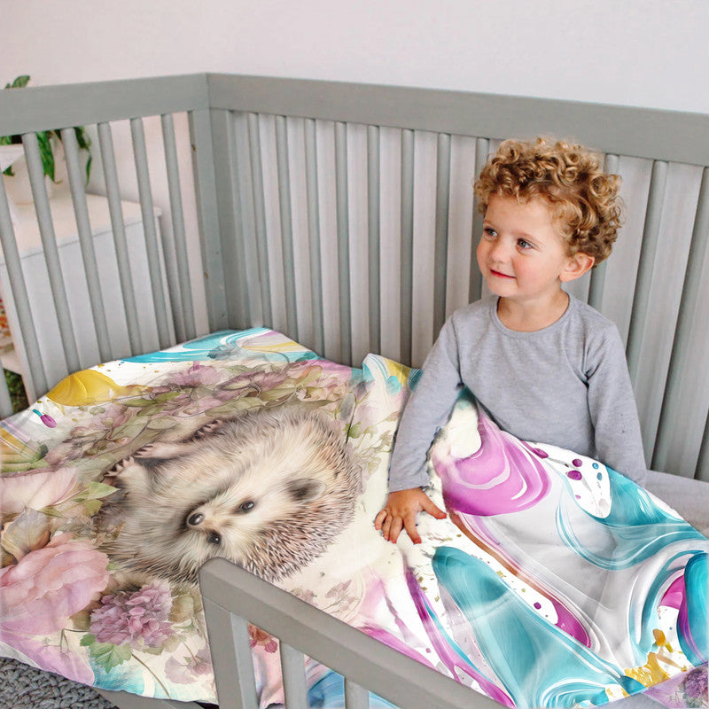Happy Hedgehog Cot Set