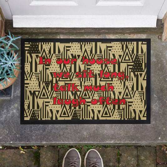 Happy Home Door Mat