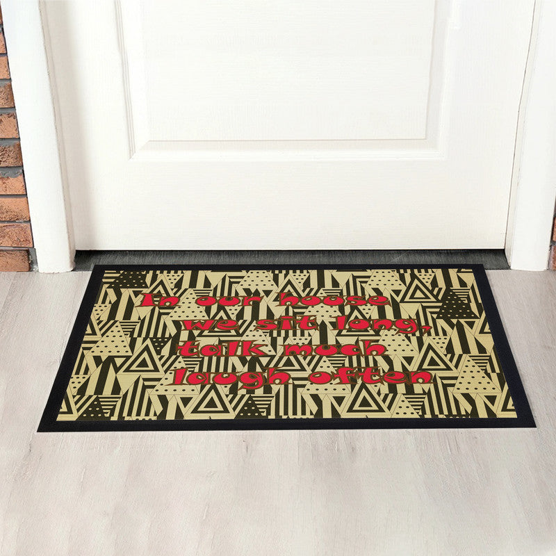 Happy Home Door Mat