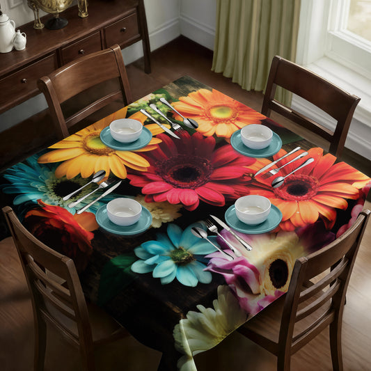 Happy Barberas Square Tablecloth