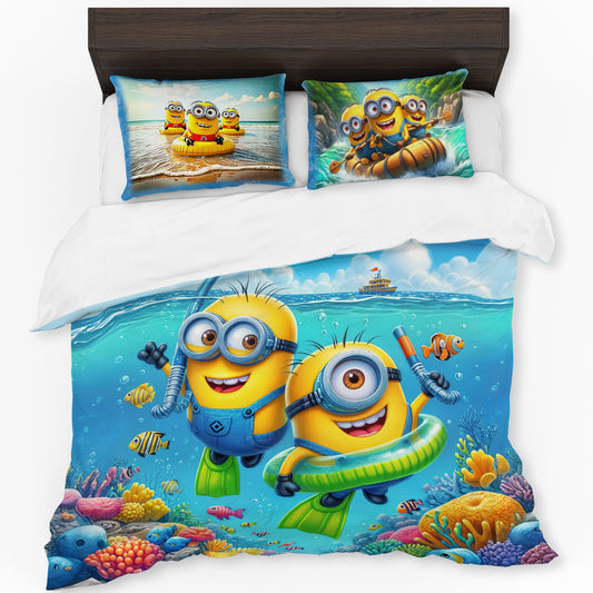 Happy Divers Kids Duvet Cover Set