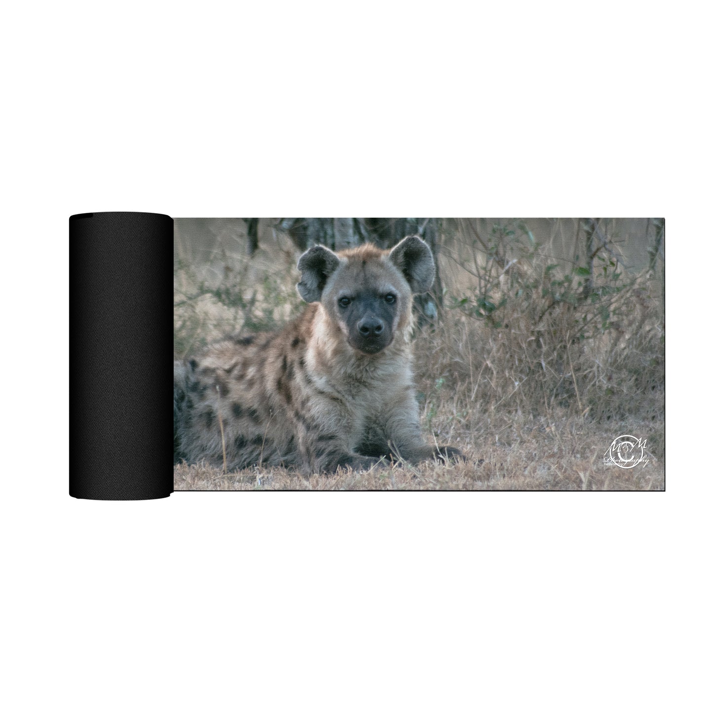 Happy Hyena Desk Pad by Ferdie Muller
