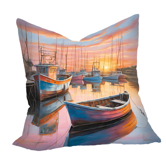 Harbour At Dawn Luxury Scatter by Nathan Pieterse