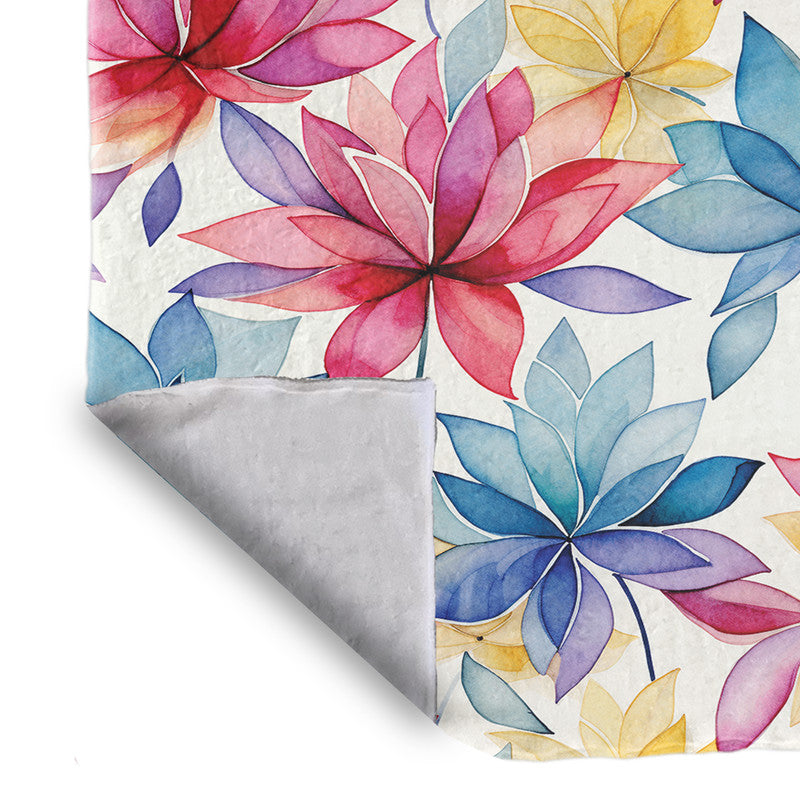 Harlequins Light Bed Throw