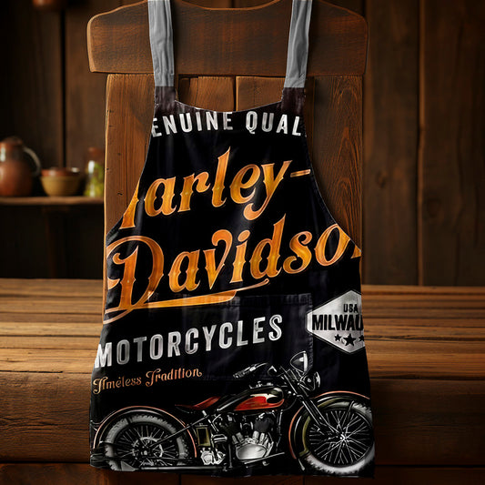 Harley Davidson Medium Length Apron