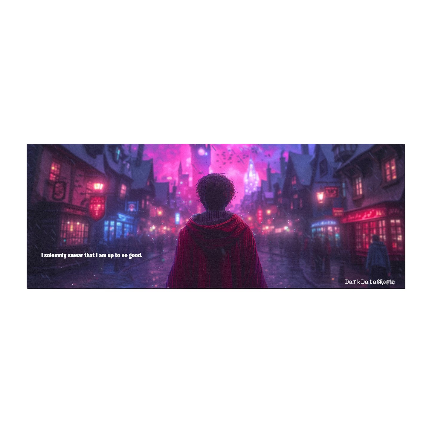 Harry Potter Up to no Good by Wikus Schalkwyk Large Desk Pad