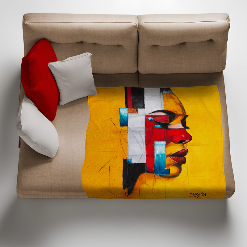 Healing Journey Light Weight Fleece Blanket by Cherylin Louw
