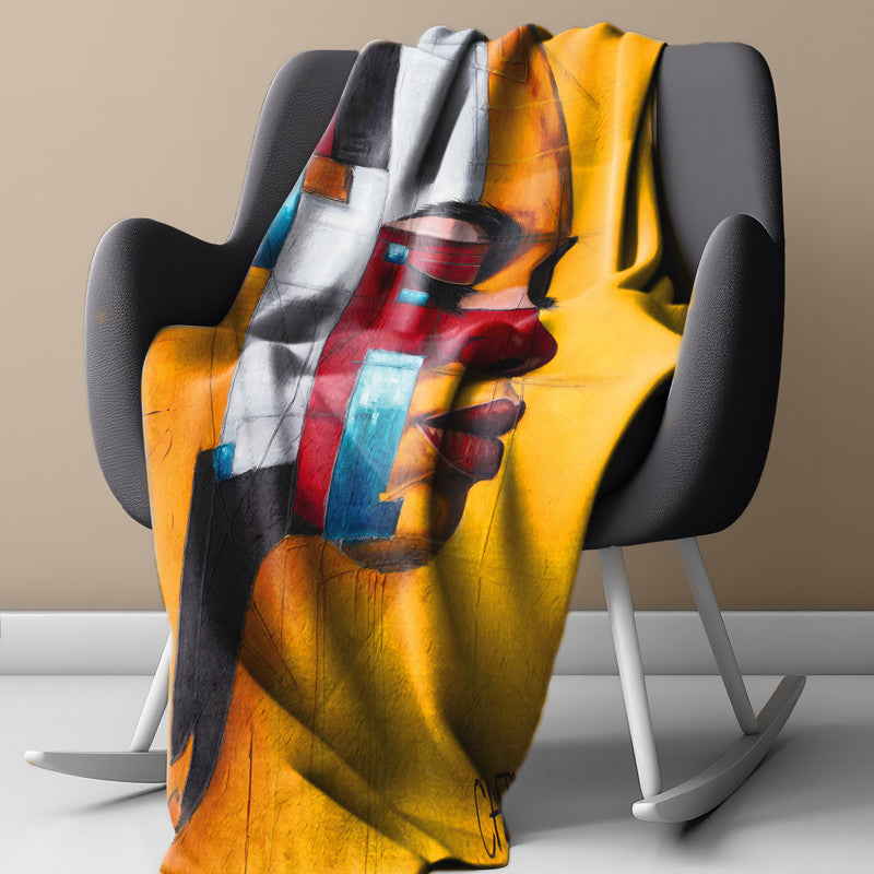 Healing Journey Light Weight Fleece Blanket by Cherylin Louw