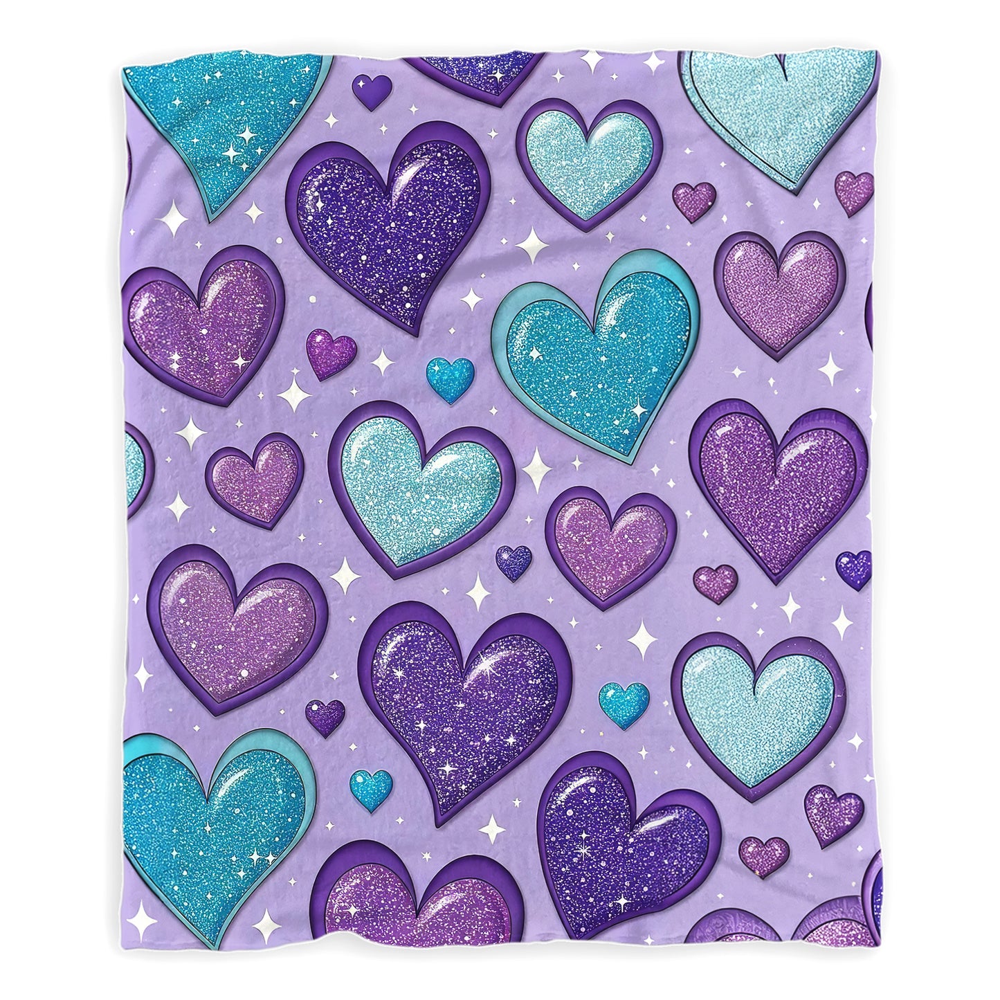 Hearts Of Love Minky Blanket