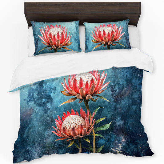 Heavenly Protea Duvet Cover Set