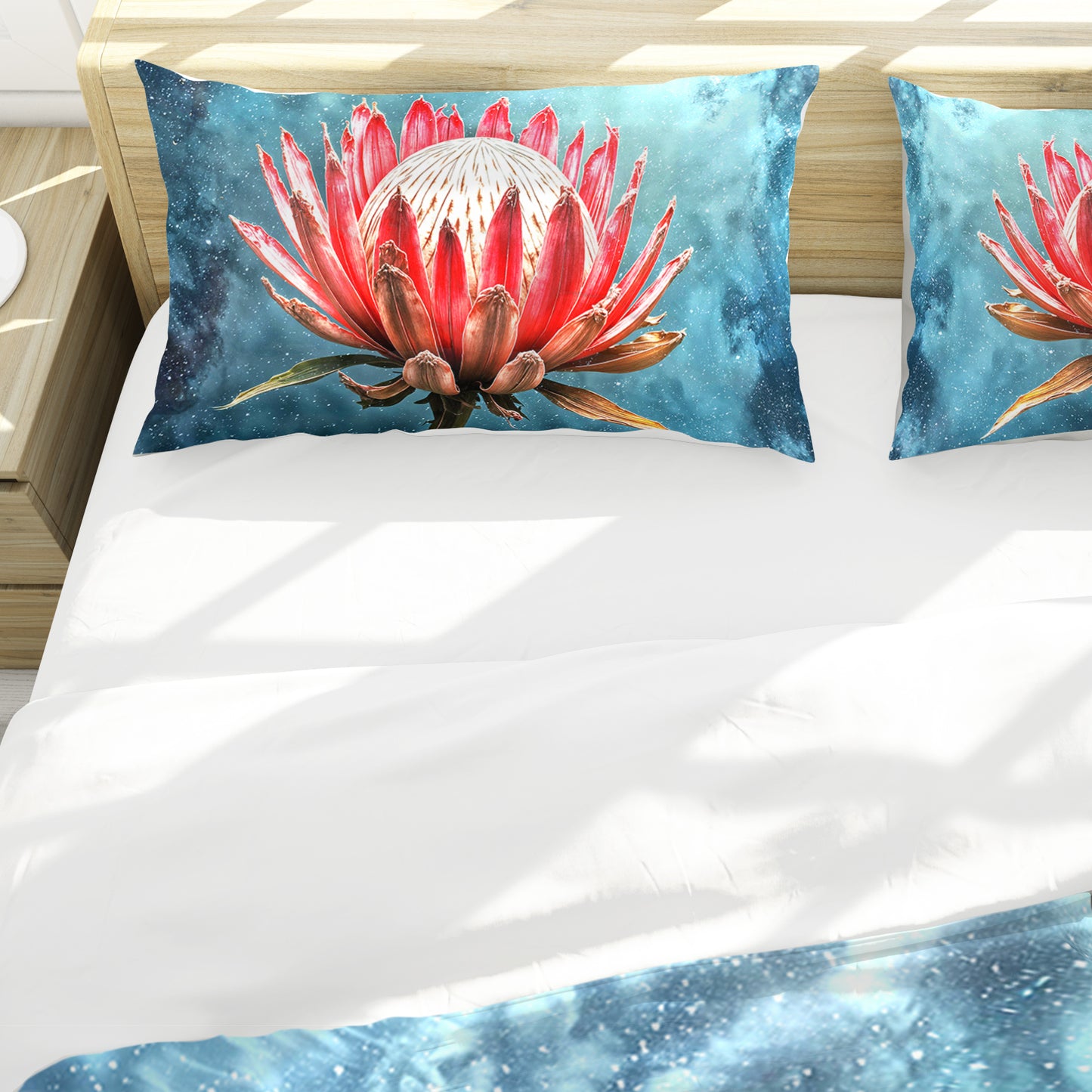 Heavenly Protea Duvet Cover Set