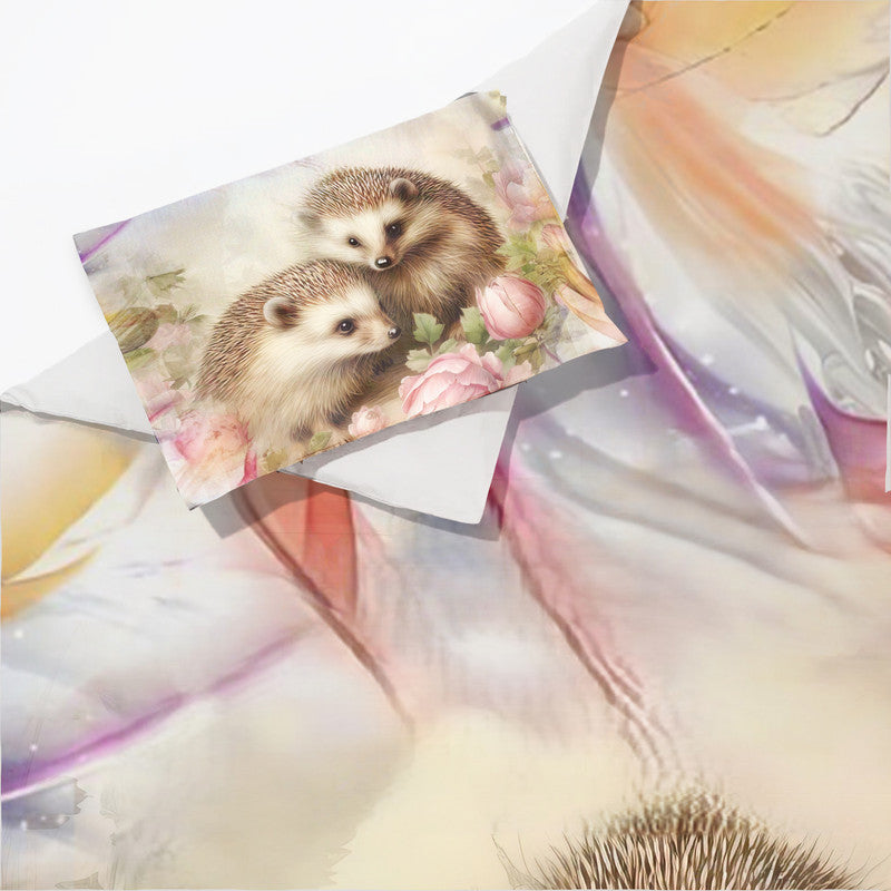Hedgehog Family Cot Set