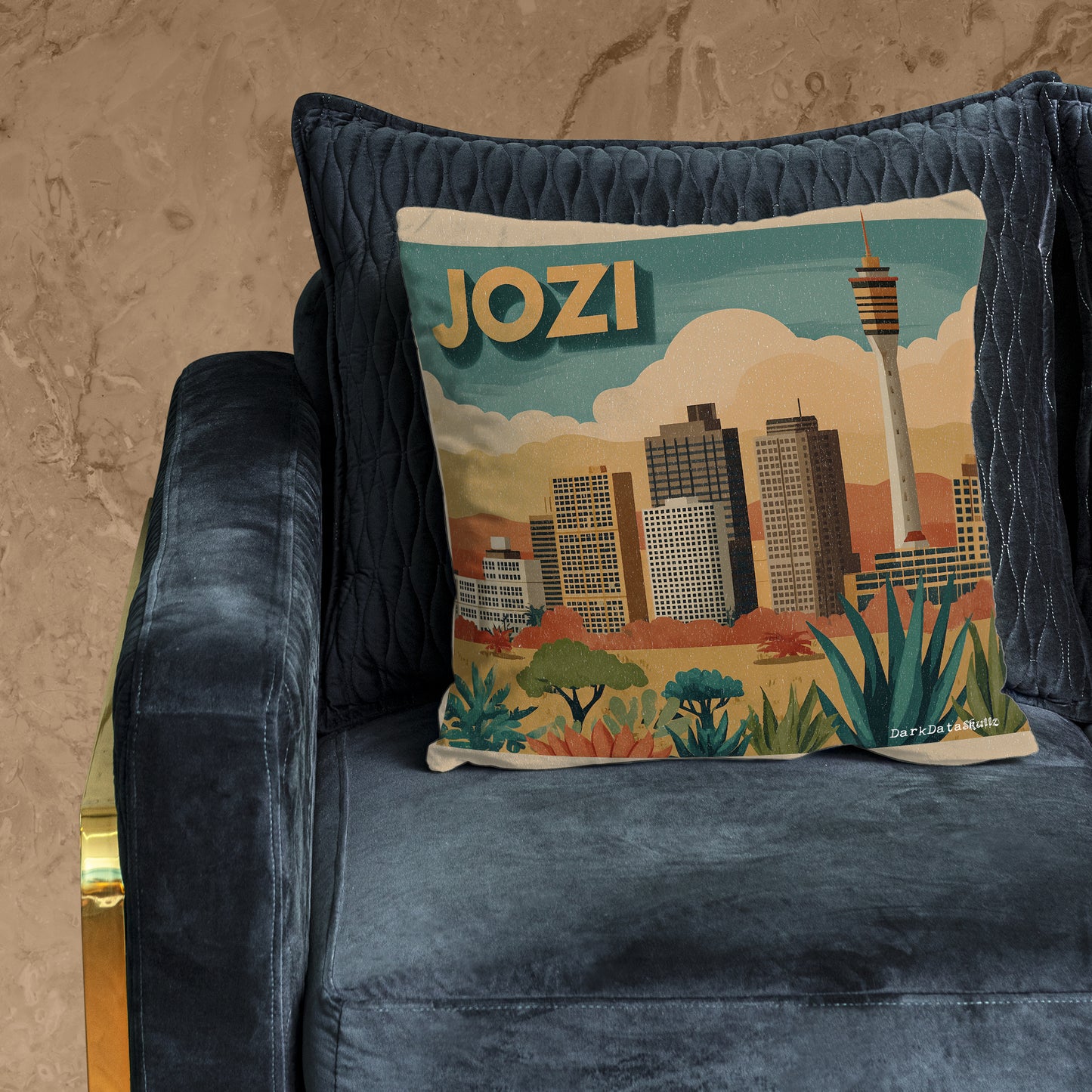 Hello Jozi Luxury Scatter by Wikus Schalkwyk