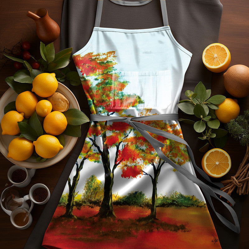 Herbstland by Wikus Hattingh Apron