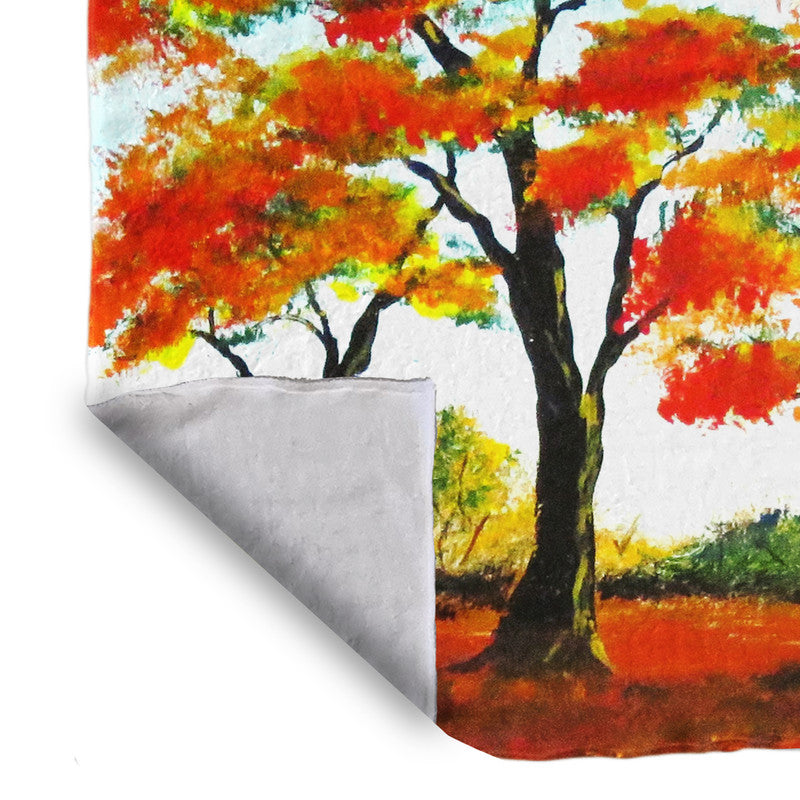 Herbstland Light Weigt Fleece Blanket By Wikus Hattingh