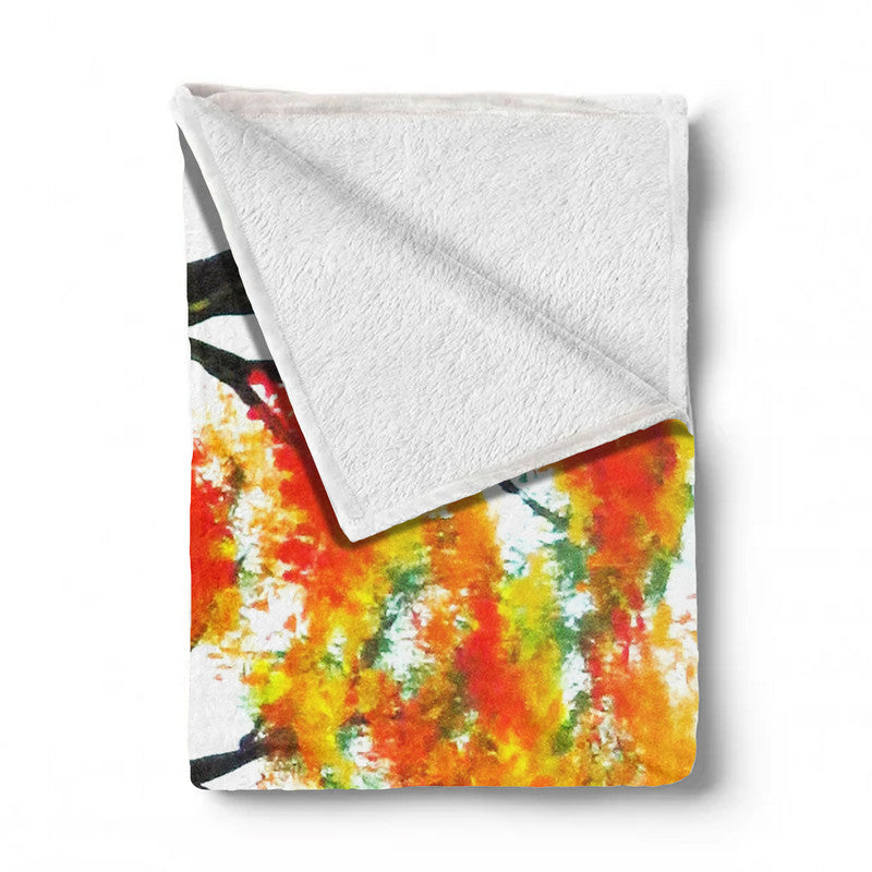Herbstland Light Weigt Fleece Blanket By Wikus Hattingh