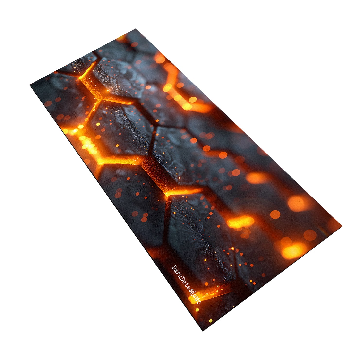 Hextech Texture by Wikus Schalkwyk Large Desk Pad