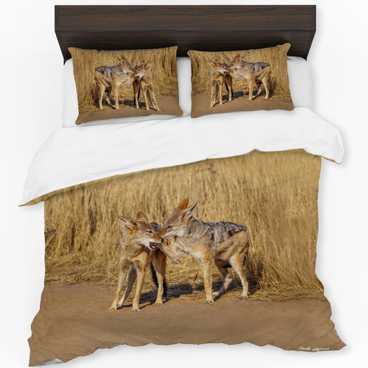 Hey friend Duvet Cover Set by Annette Heymans