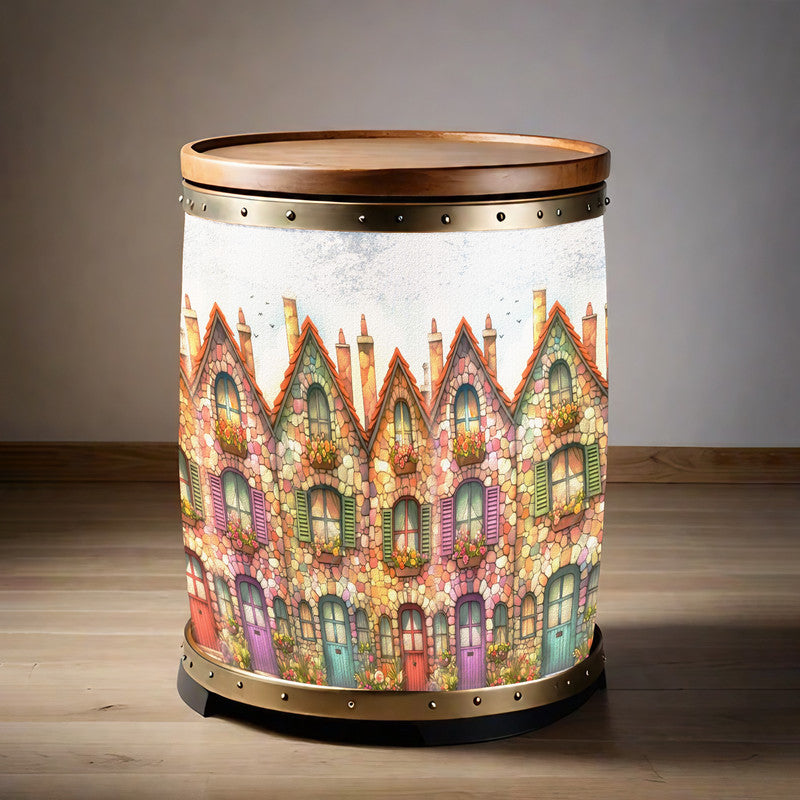 High Street Drum Decoupage