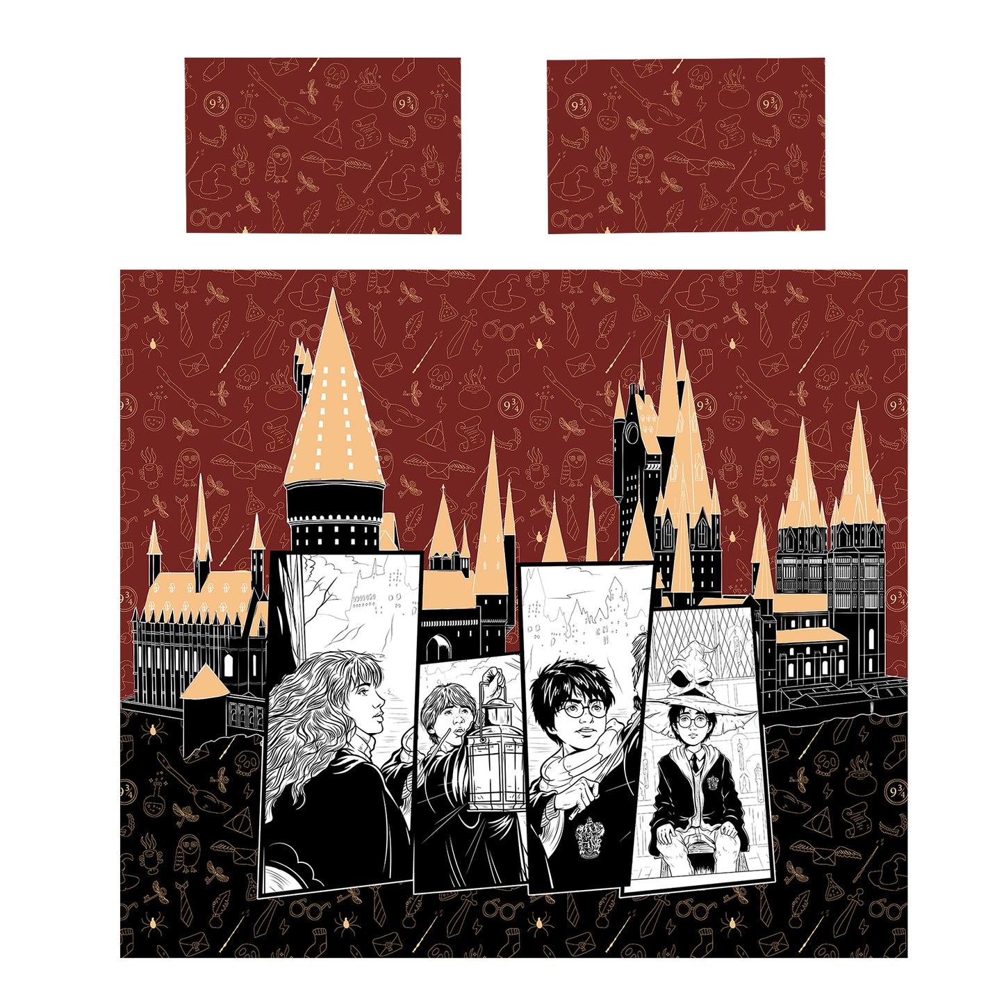 Hogwarts Castle Duvet Cover Set