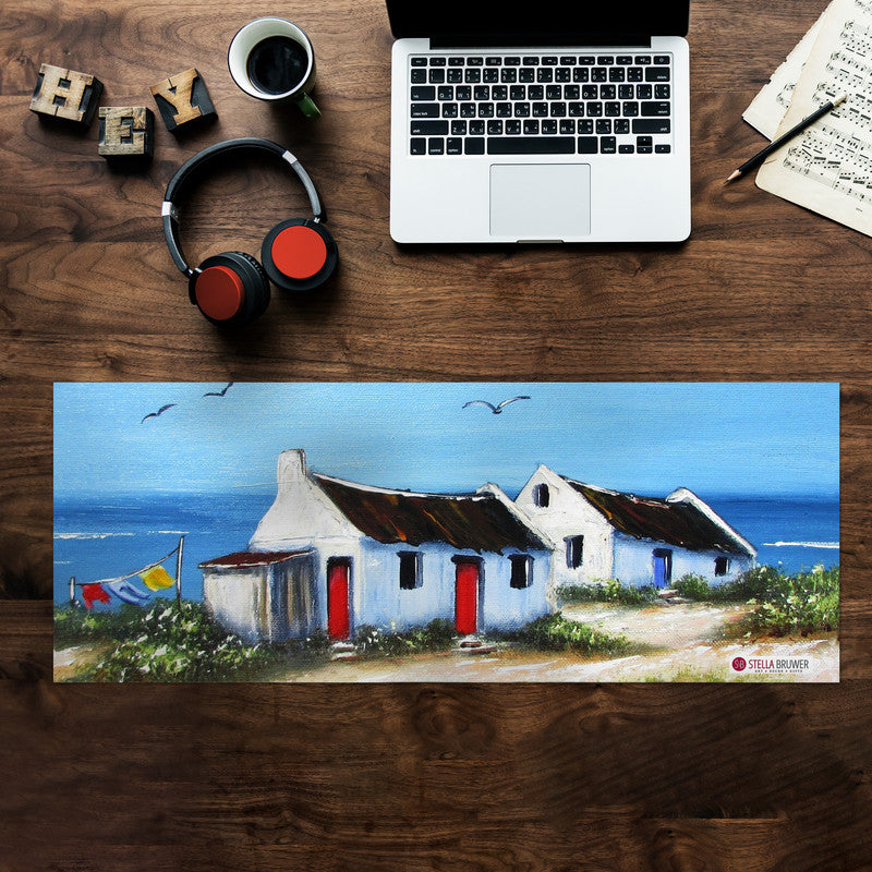 Home Of The Horizon Desk Pad by Stella Bruwer
