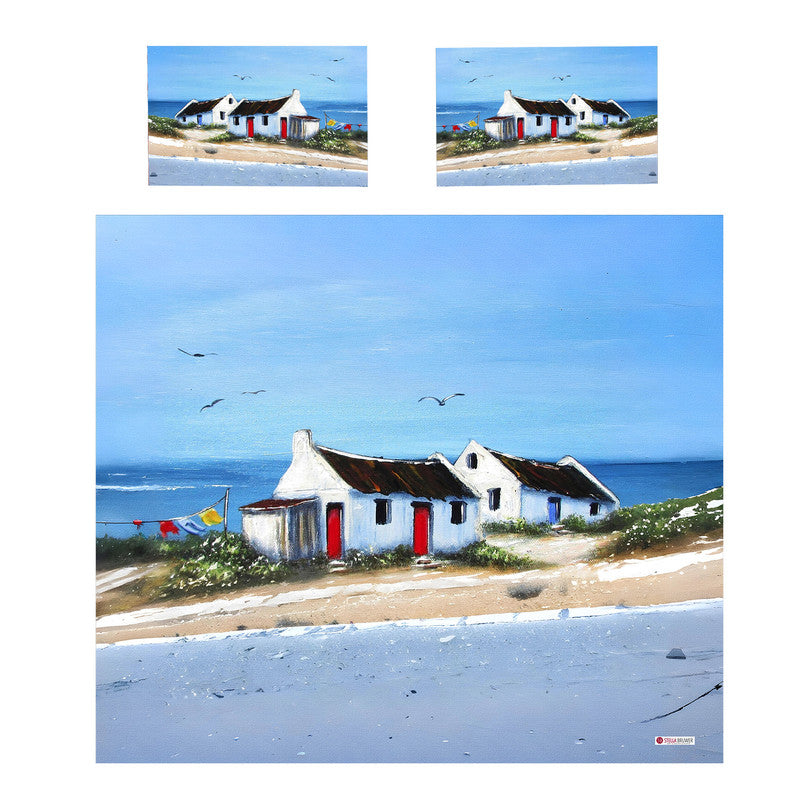 Home Of The Horizon Duvet Cover Set by Stella Bruwer
