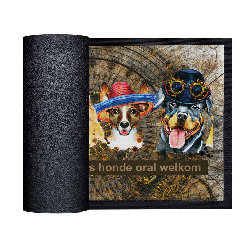 Honde Is Oral Welkom Door Mat