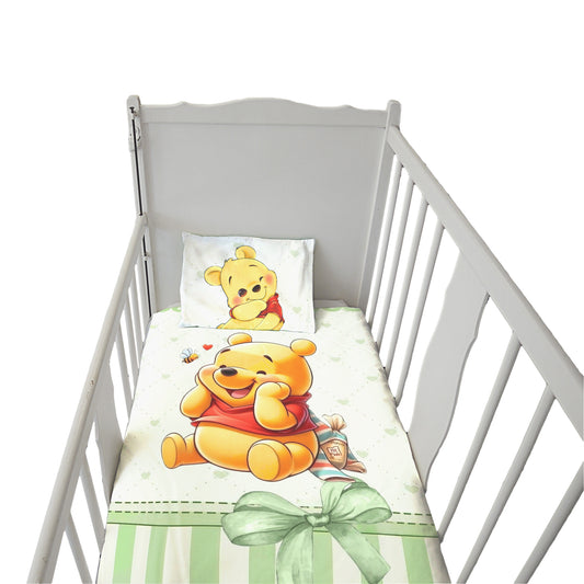 Honey Bear Cub Cot Set