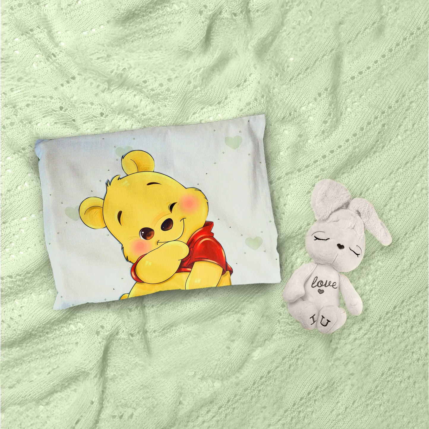 Honey Bear Cub Cot Set