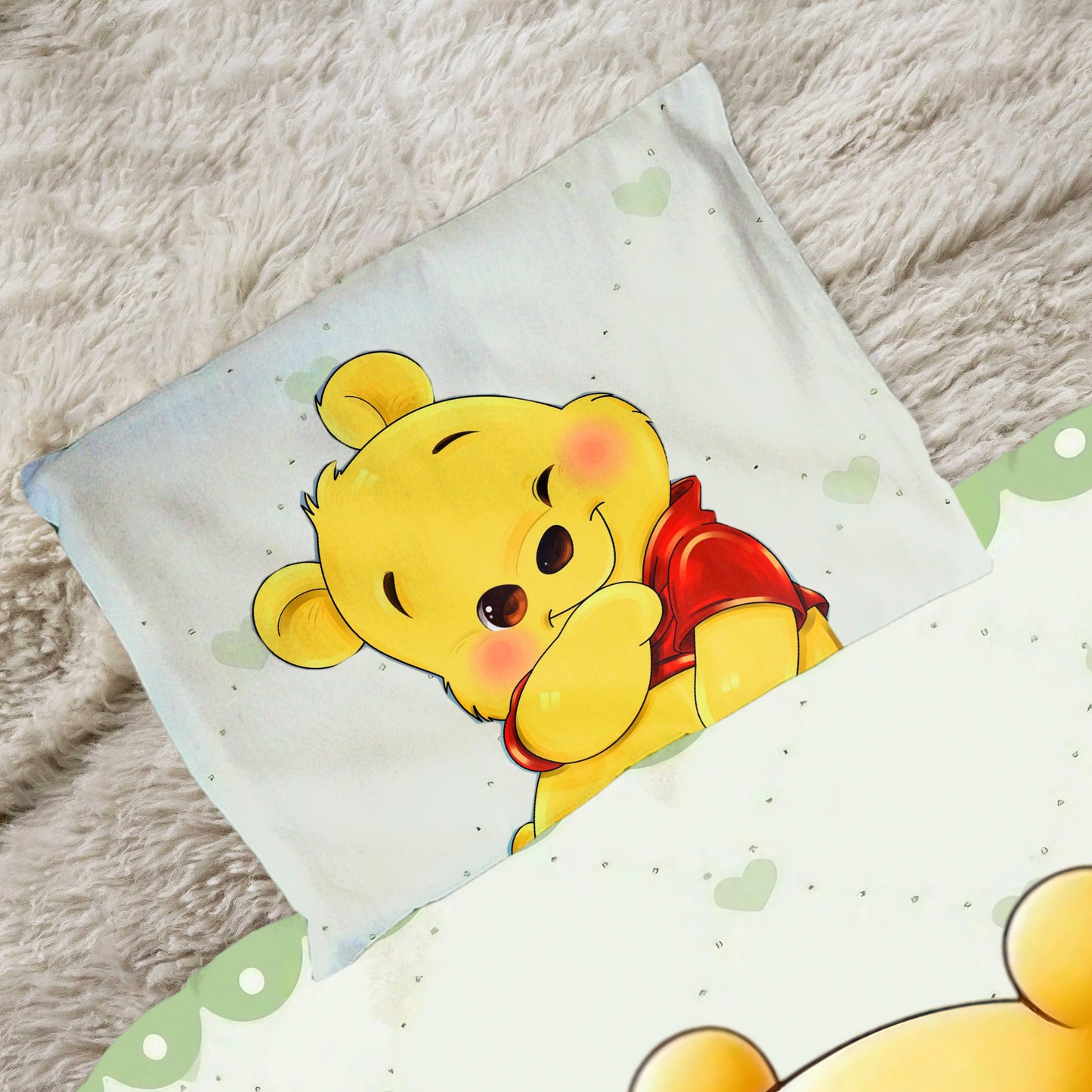 Honey Bear Cub Cot Set