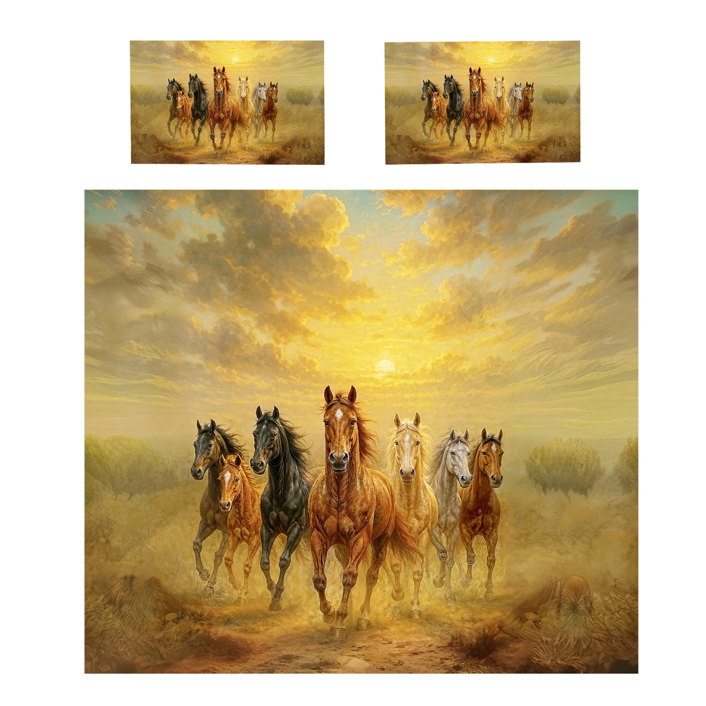 Horse Untamed Soul Duvet Cover Set