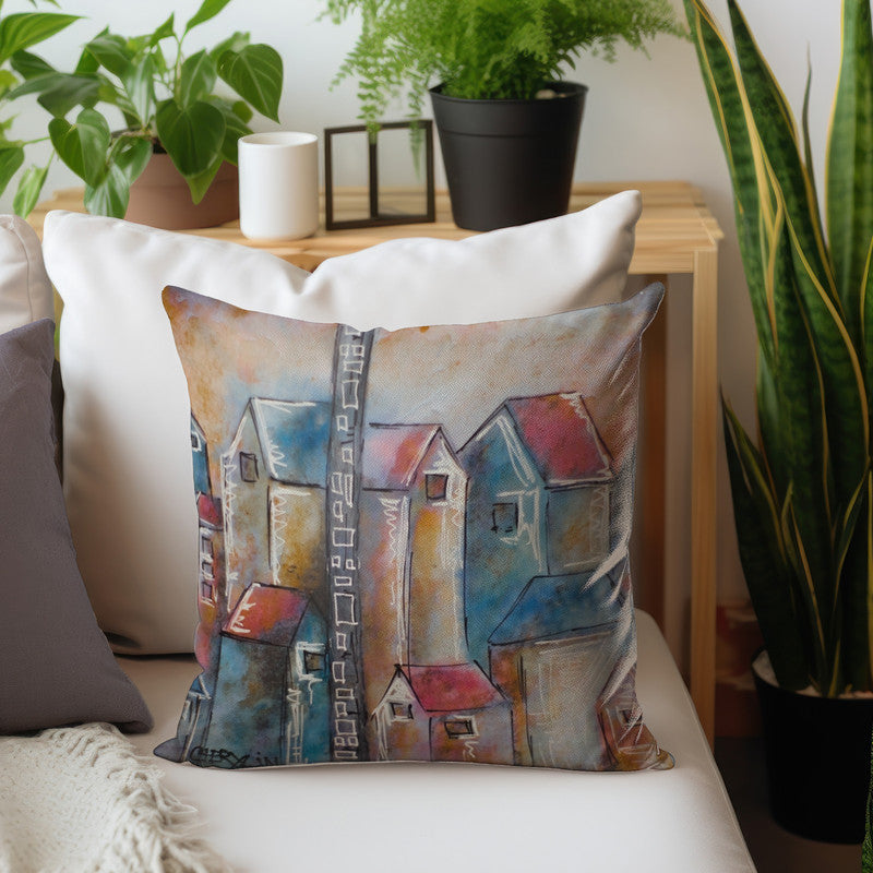 Houses on the Hill Luxury Scatter by Cherylin Louw